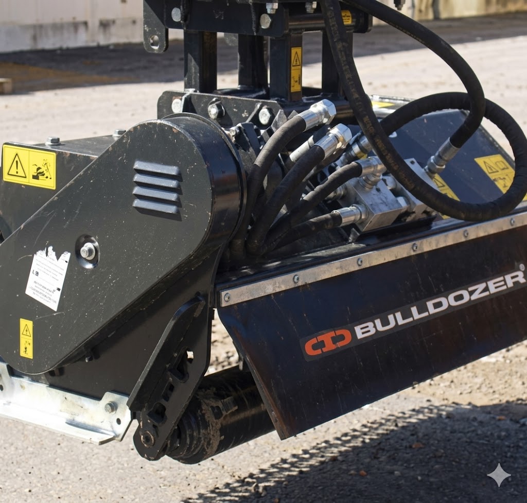 Bulldozer Mulcher