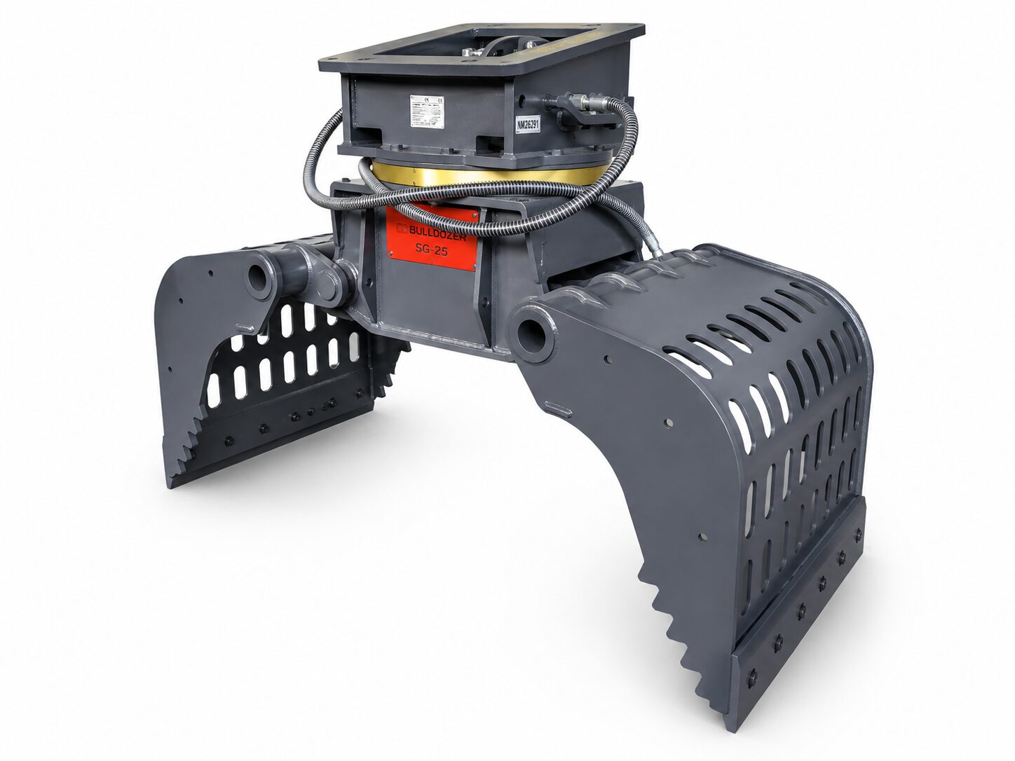 bulldozer sortiergreifer