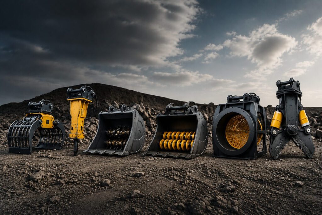 mietpark von bulldozer